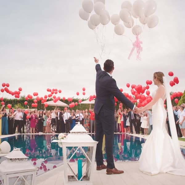 Wedding moment